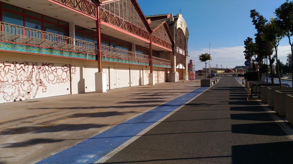 Quello che resta del circuito di Valencia Quello che resta del circuito di Valencia