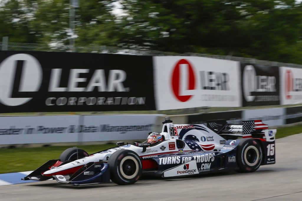 Indycar | Pole per Rahal in gara-1 a Detroit