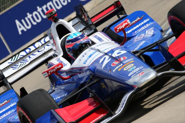 Indycar | Takuma Sato centra la pole di gara-2 a Detroit