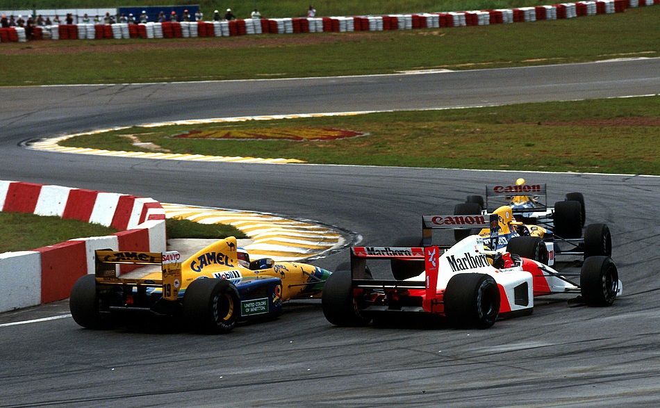 "Brake test?", quando Schumi fraintese Senna