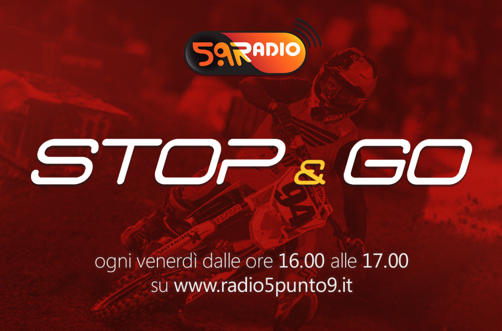 "Stop&Go" live venerdì 19 gennaio alle ore 16.00 su Radio 5.9