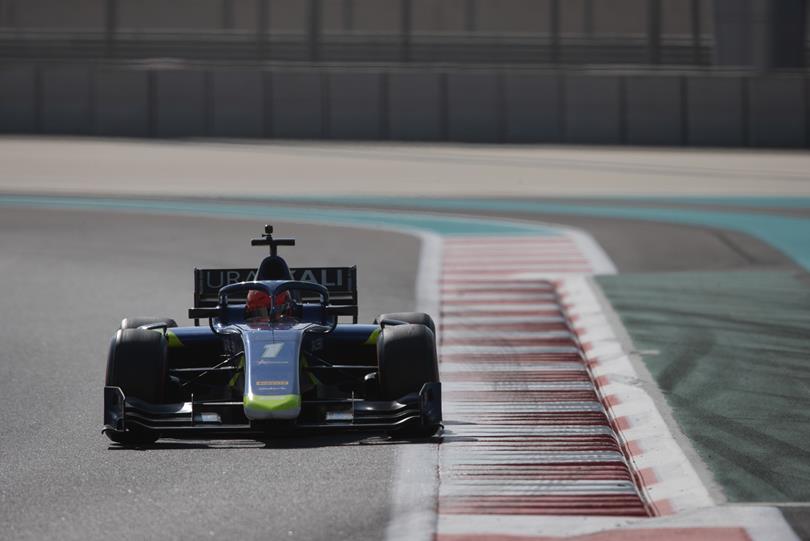 F2 | Test Abu Dhabi: Nikita Mazepin il più veloce nell'ultima giornata