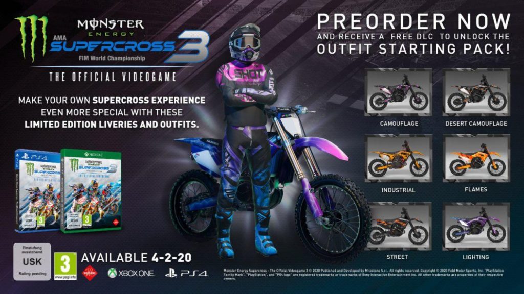 In uscita Monster Energy Supercross – The Official Videogame 3