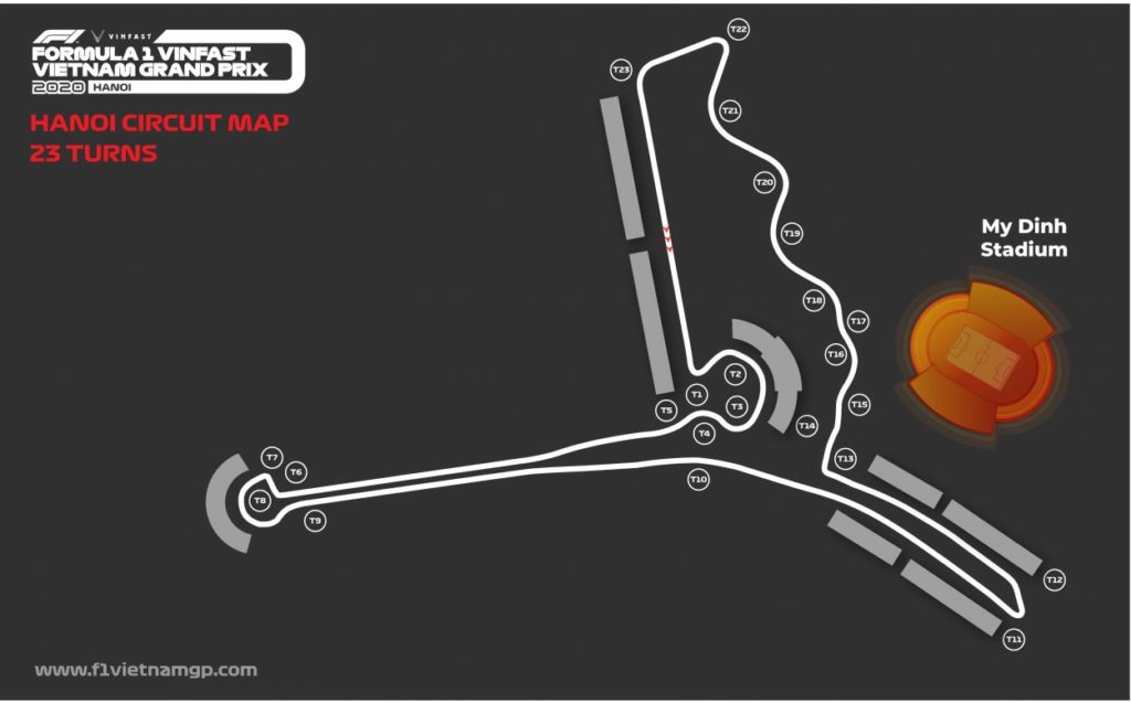 F1 | Modificato il layout del GP del Vietnam