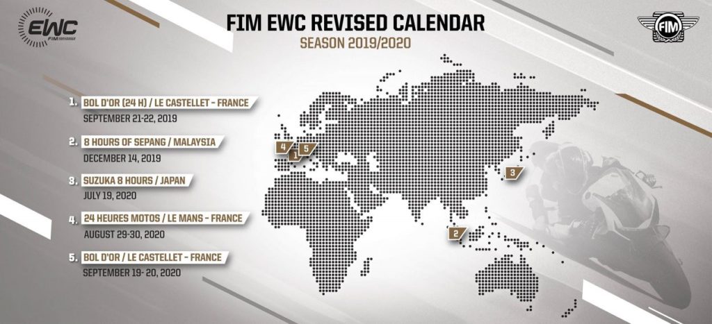 EWC | Nuova rimodulazione del calendario 2019/2020 EWC | Nuova rimodulazione del calendario 2019/2020