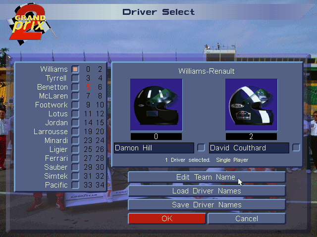 1996: Grand Prix 2 diventa il punto di riferimento dei giochi di F1 1996: Grand Prix 2 diventa il punto di riferimento dei giochi di F1