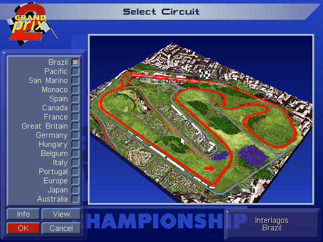 1996: Grand Prix 2 diventa il punto di riferimento dei giochi di F1 1996: Grand Prix 2 diventa il punto di riferimento dei giochi di F1