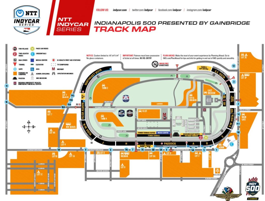 F1 | GP Spagna 2022: tutto pronto a Barcellona per le prime libere. Grande update Aston Martin Indianapolis 500 track map