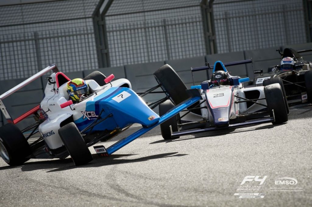 F4 UAE | Abu Dhabi: van't Hoff continua a vincere, Hamda Al Qubaisi trionfa in Gara 4 F4 UAE