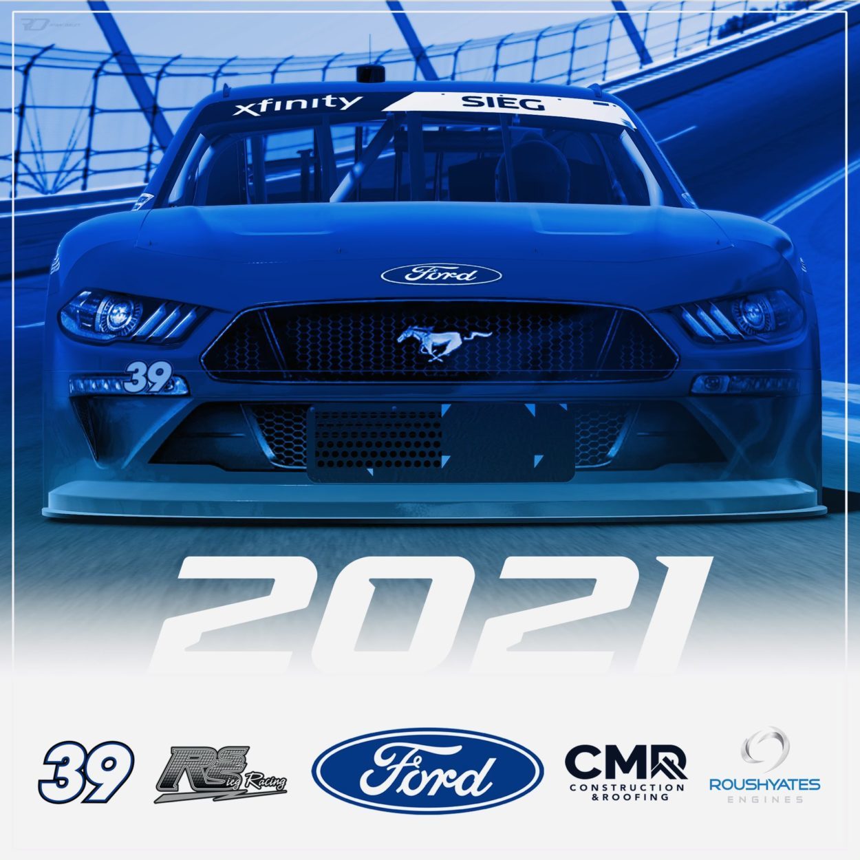 NASCAR | Weekly News – #17 Nascar Ryan Sieg Ford 2021