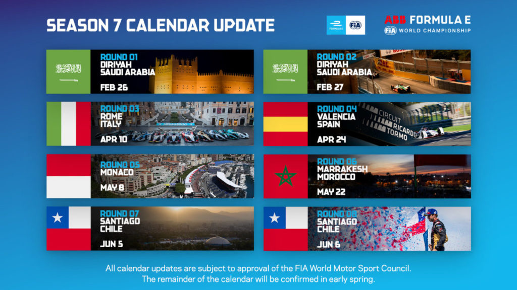 Formula E | Aggiornato il calendario 2020/21. Per ora ci sono 8 tappe Formula E | Aggiornato il calendario 2020/21. Per ora ci sono 8 tappe