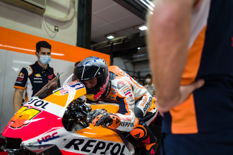 MotoGP | GP Aragona 2021, Pol Espargaró (Honda Repsol): "Con più di grip potrei guidare la moto come voglio"