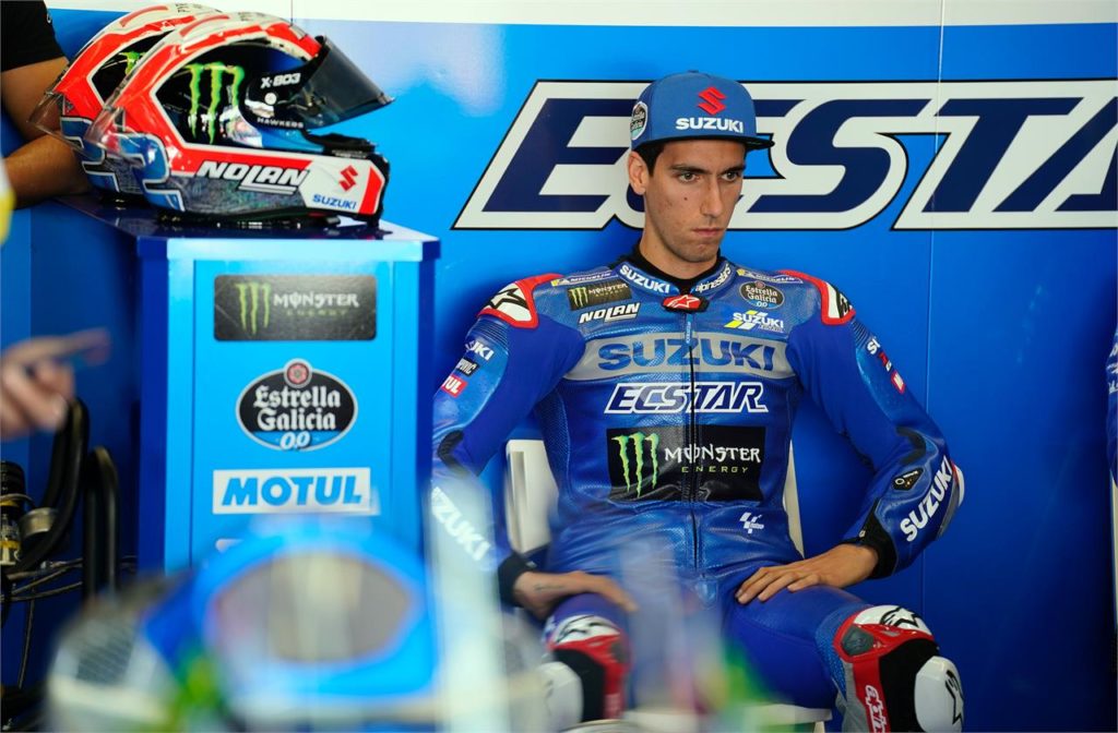 MotoGP | GP Aragona 2021, Rins (Suzuki): "Ero attento a contenere l'usura della gomma"
