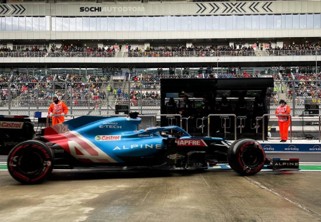 F1 | GP Russia 2021, Qualifiche, Alonso: "Soddisfatto della mia qualifica"