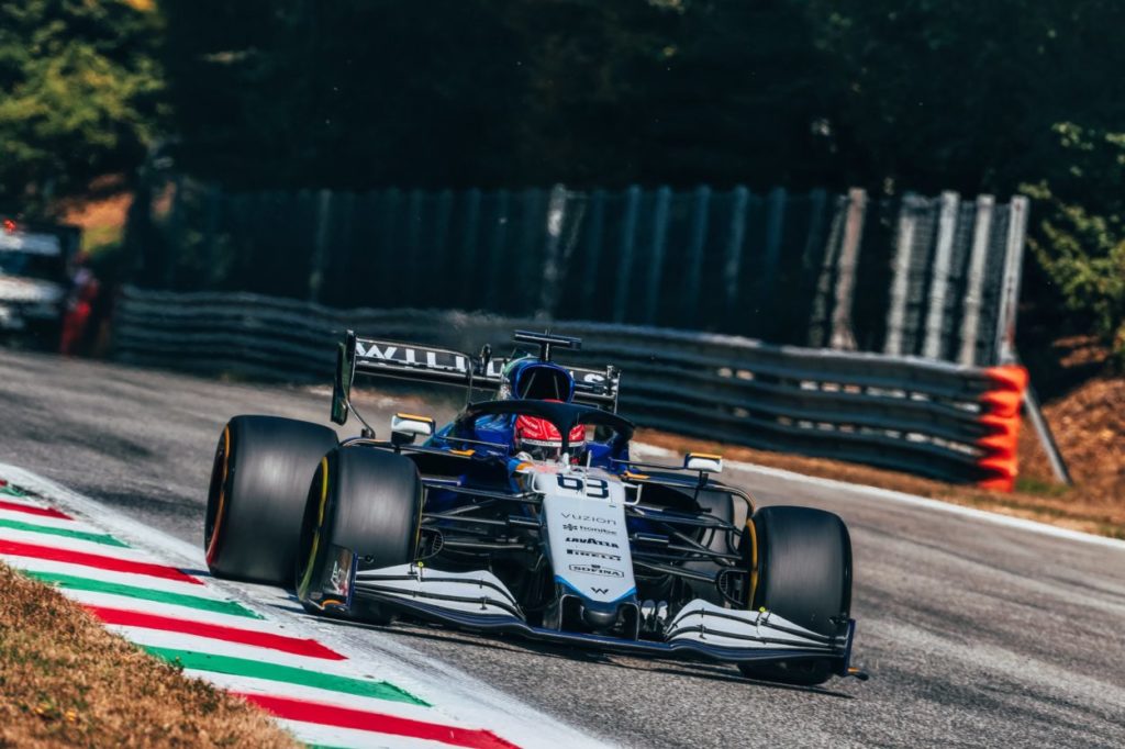 F1 | GP Italia 2021: la gara di George Russell (Williams), nono