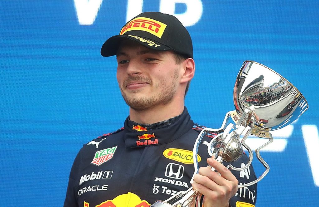 F1 | GP Russia 2021: la gara di Max Verstappen (Red Bull), secondo
