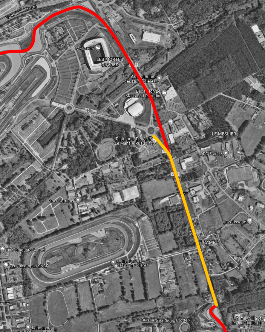 WEC | Riasfaltato parzialmente il rettilineo di Mulsanne a Le Mans Le Mans, Mulsanne Straight