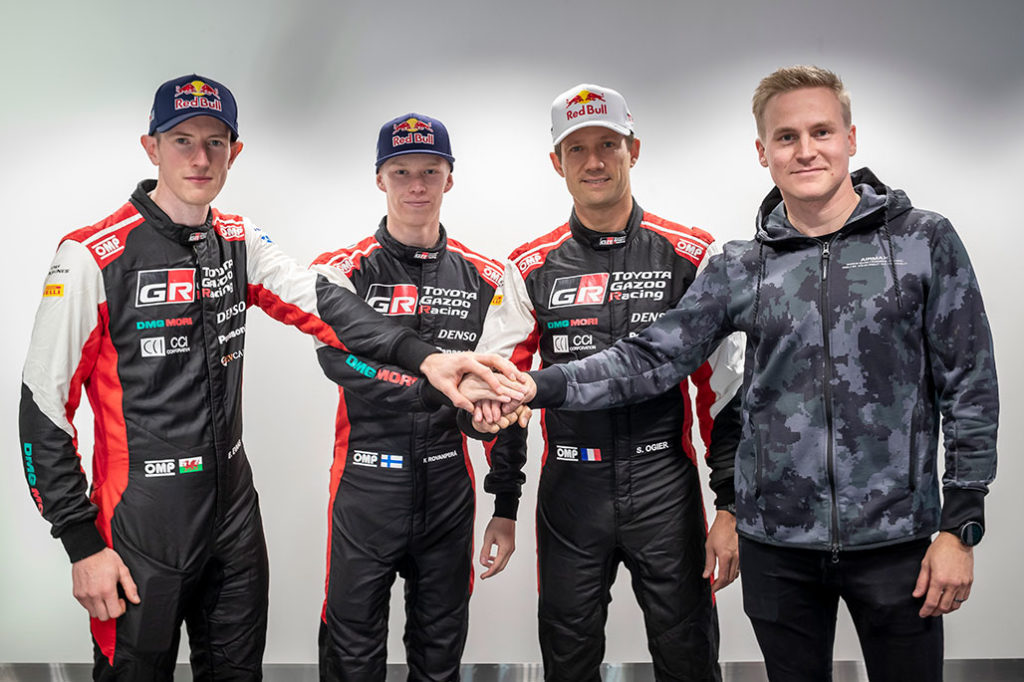 WRC | Toyota conferma i programmi 2022: Ogier e Lappi sulla terza Yaris, confermati Evans e Rovanperä