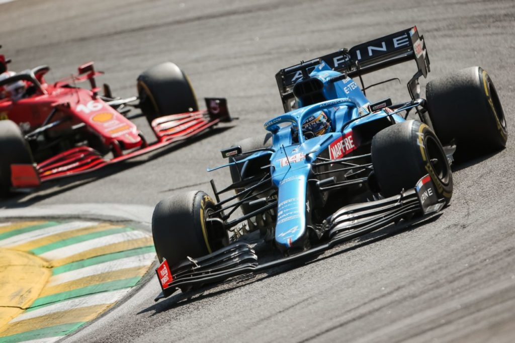 F1 | GP San Paolo 2021: la gara di Fernando Alonso (Alpine), nono