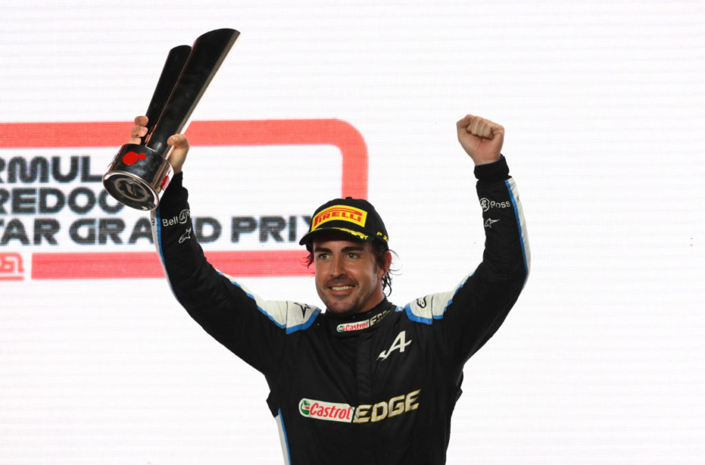 F1 | GP Qatar 2021: la gara di Fernando Alonso (Alpine), terzo