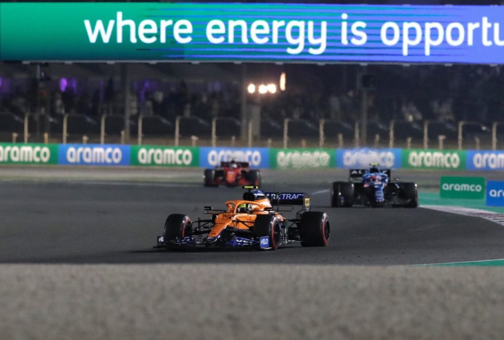 F1 | GP Qatar 2021: la gara di Lando Norris (McLaren), nono
