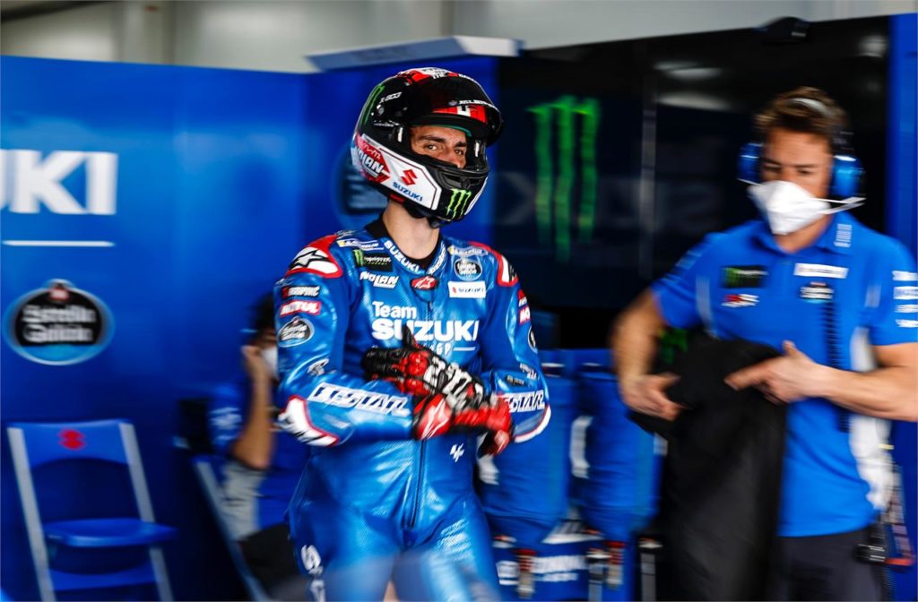 MotoGP | GP Aragona 2022, Rins (Suzuki): "In pratica la mia gara è terminata al primo giro"