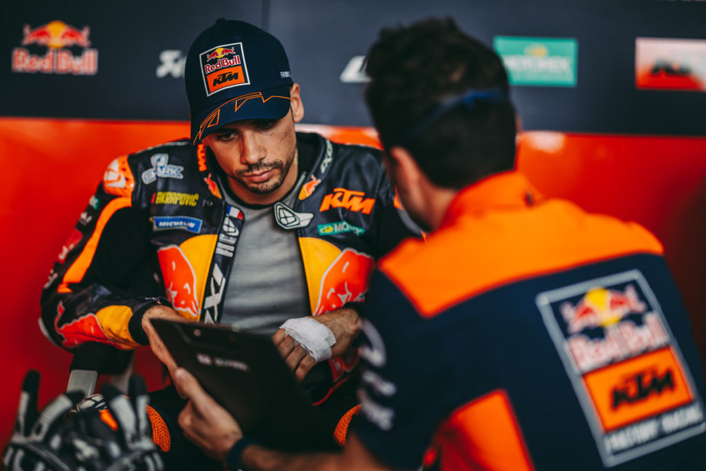 MotoGP | GP Olanda 2022, Oliveira (KTM Red Bull): "La moto era un po’ instabile nei tratti veloci"