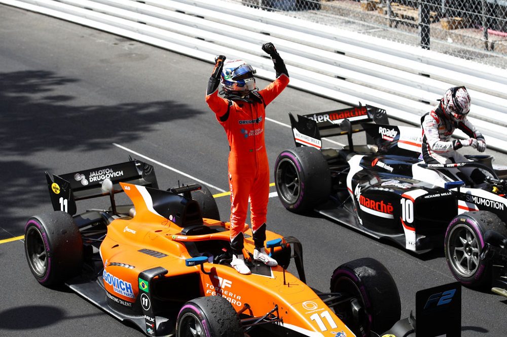 F2 GP Monaco 2022, Feature Race Felipe Drugovich vince ancora una