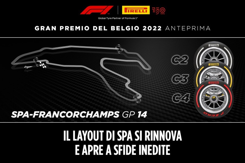 F1 | GP Belgio 2022: anteprima Pirelli