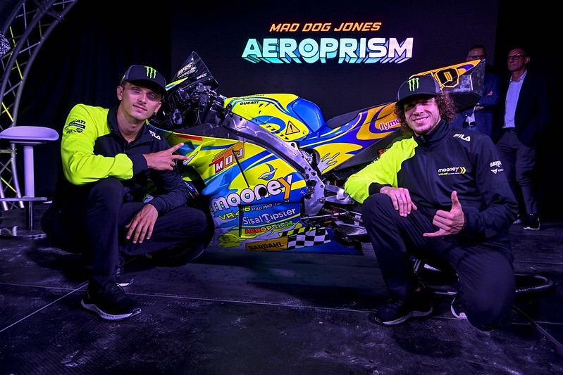 Motomondiale | Il team Mooney VR46 sfoggia una livrea celebrativa per Misano grazie al progetto Aeroprism