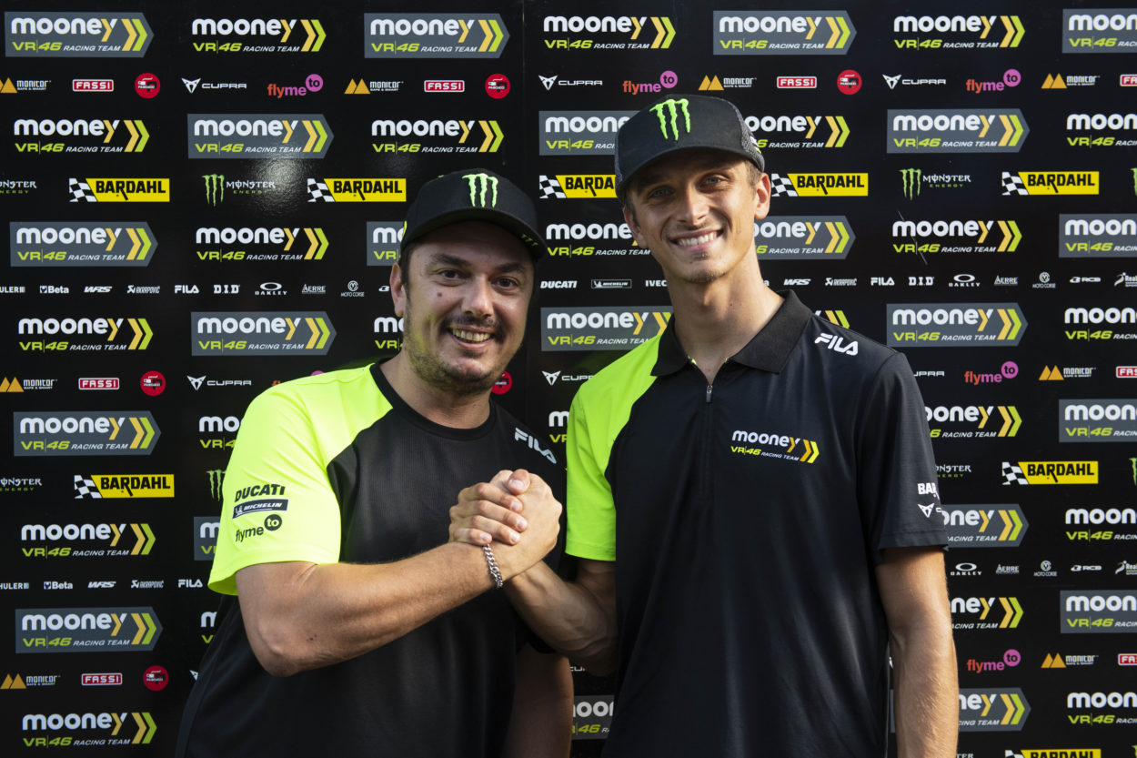 MotoGP | Riconfermato anche Luca Marini nel team Mooney VR46 per il 2023