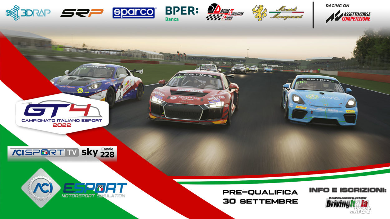 eSport | Campionato Italiano GT4 ACI ESport: intervista a Cristiano Martelli di ACI Esport