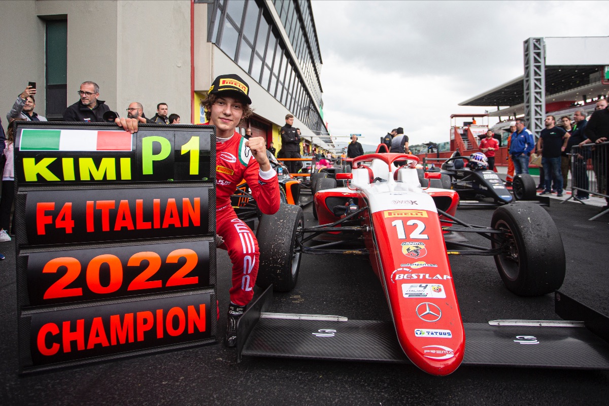 Formula Regional | Prema promuove Andrea Kimi Antonelli per la stagione 2023