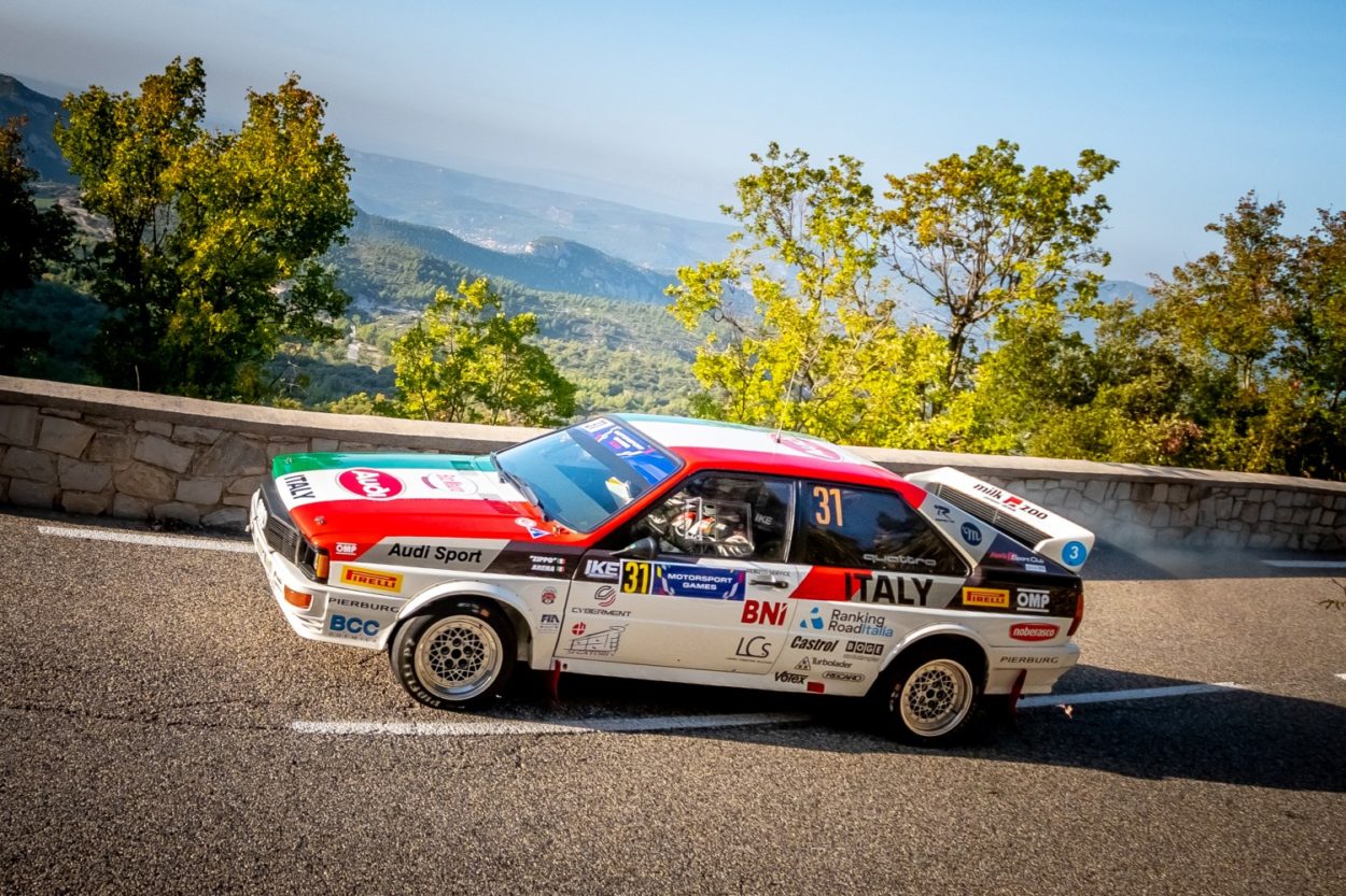 FIA Motorsport Games 2022, Rally: Zivian guida nella Historic e Daprà è secondo in Rally4, al termine della prima tappa