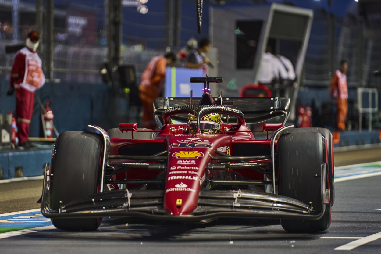 GP SIngapore 2022 Leclerc qualifiche
