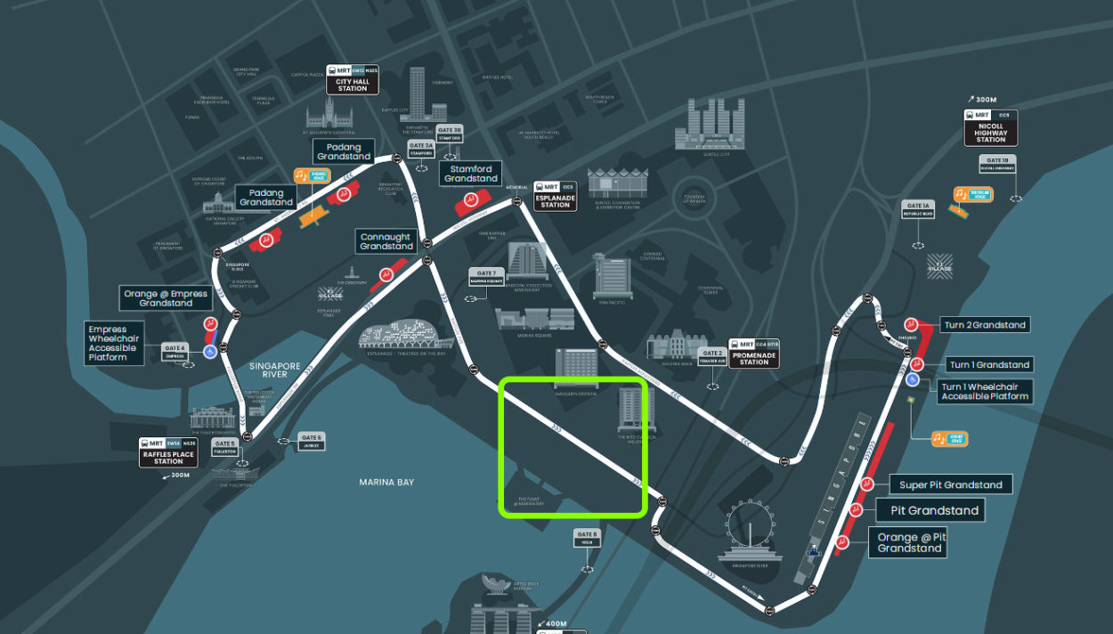 F1 | Nuovo layout per il GP di Singapore dal 2023?