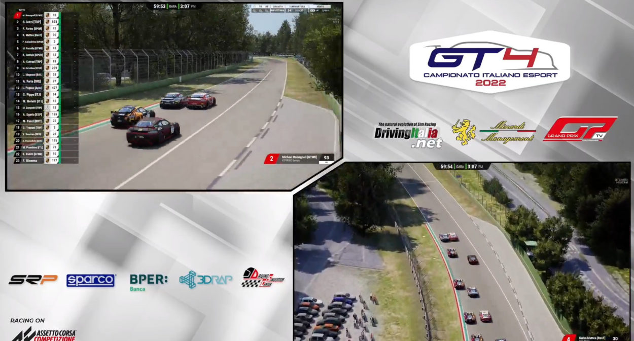 eSport | CIGT4 ACI ESport: Michael Romagnoli (GTWR R8G Academy) domina senza appello il penultimo round ad Imola eSport | CIGT4 ACI ESport: Michael Romagnoli (GTWR R8G Academy) domina senza appello il penultimo round ad Imola