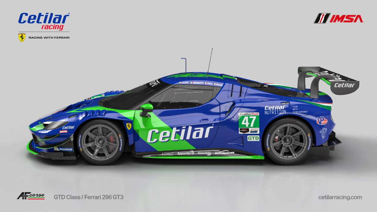 Cetilar Racing inizia la stagione IMSA 2023 con il Roar Before the Rolex 24