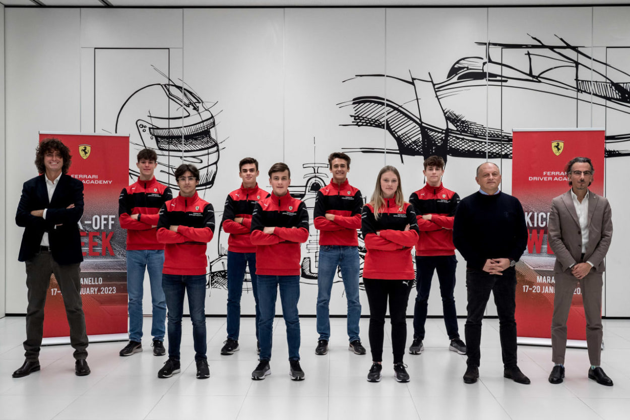 Comincia il 2023 della Ferrari Driver Academy