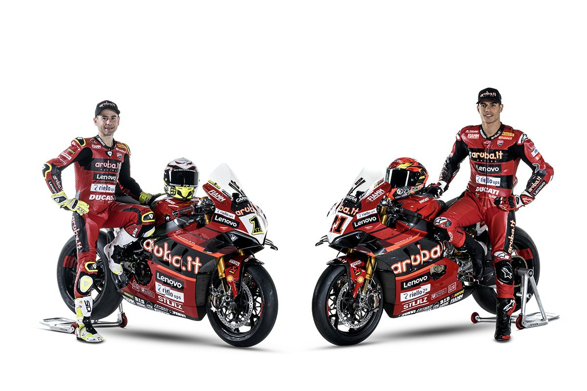 SBK | Il Team Ducati Aruba.it svela il suo 2023. Anche Bautista correrà con l'1 da Campione