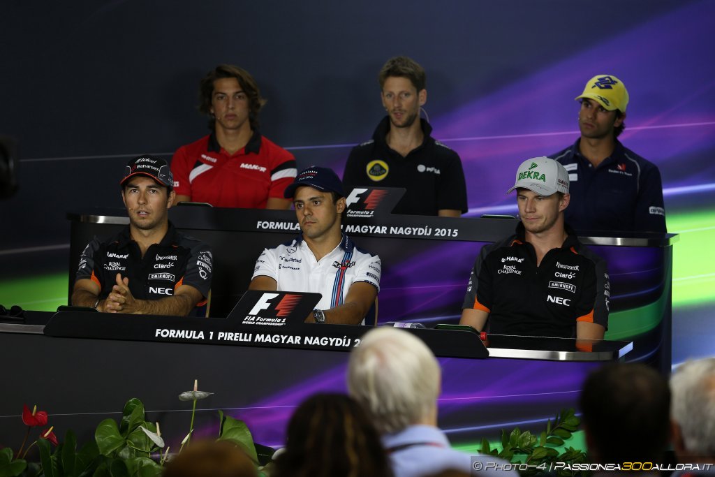 GP Ungheria, conferenza stampa: i piloti ricordano Jules Bianchi
